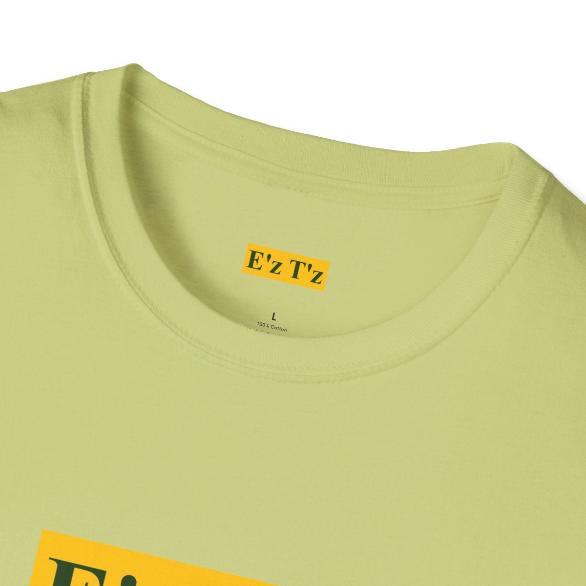 E'z T'z Pistachio unisex soft-style t-shirt