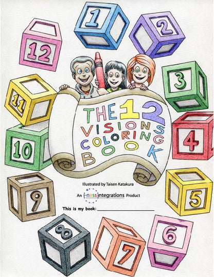 Twelve Visions Coloring Book
