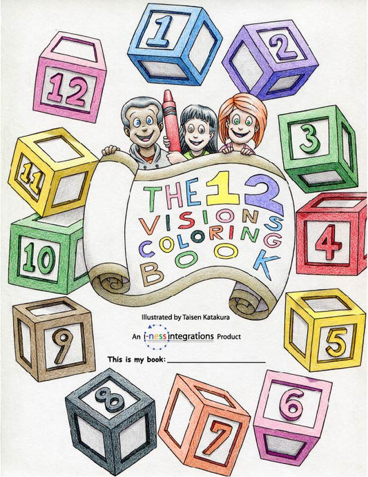 Twelve Visions Coloring Book