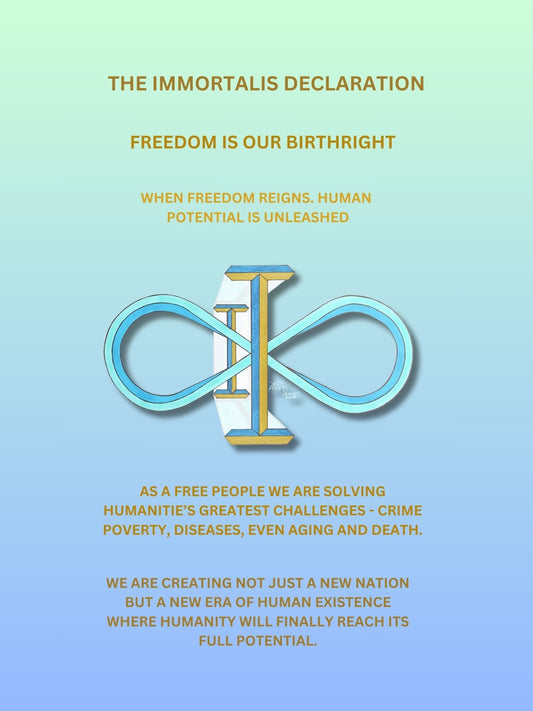 The Immortalis Declaration Poster